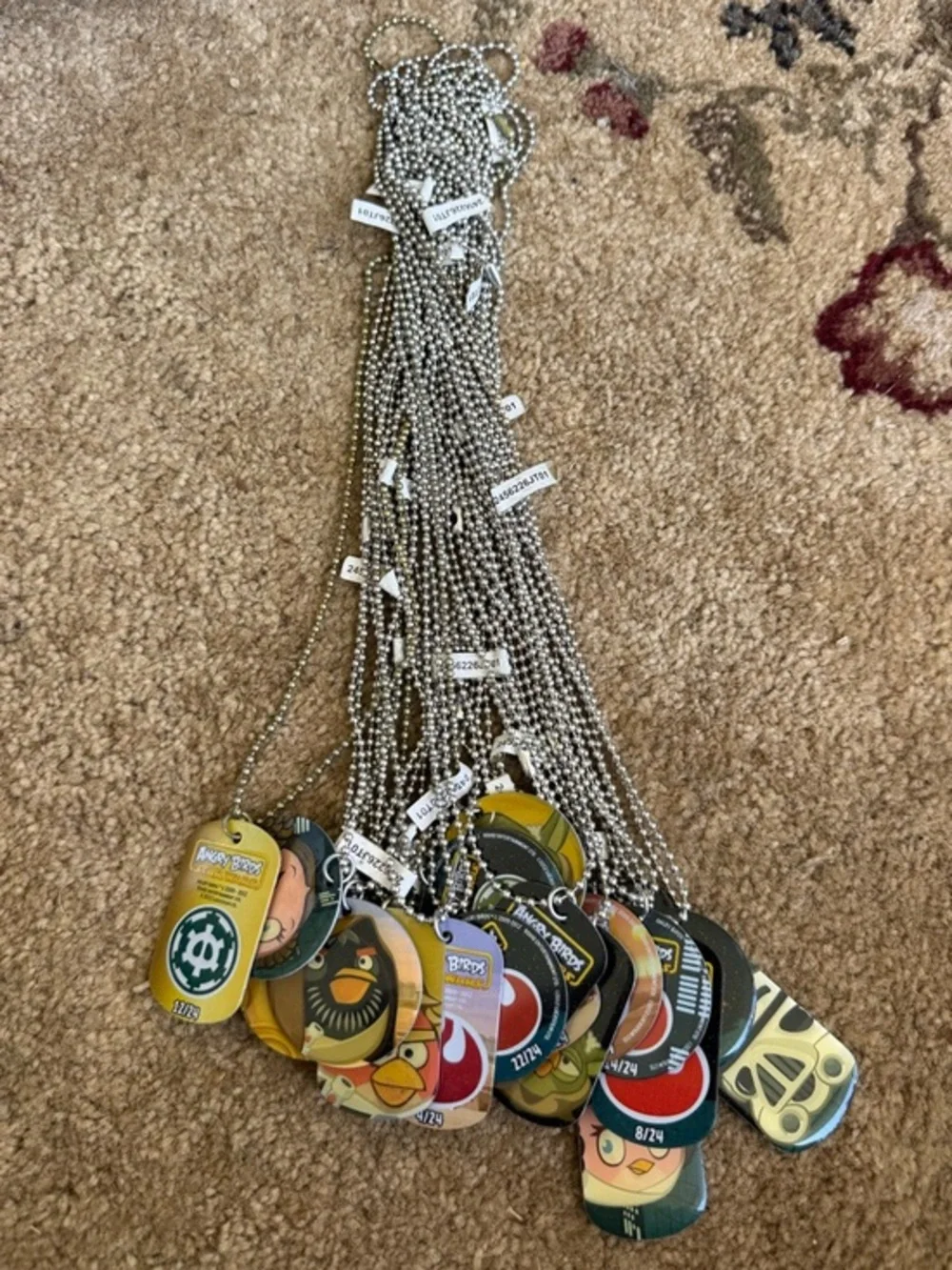 Angry Birds Star Wars Collectible Dog Tags
